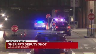 Williamson Co. Sheriff’s deputy injured in shooting