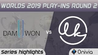 DWG vs LK Highlights All Games Worlds 2019 Play in Round 2 Damwon Gaming vs Lowkey Esports by Onivia