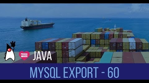 60 - Curso Programación JAVA - Mysql Backup #mysql #import #export