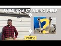 Standing Shelf Woodworking Project Part 2