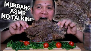 Beef steak mukbang | asmr no talking