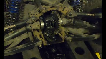TRAXXAS RUSTLER 4X4 REAR DIFFERENTIAL REPLACEMENT