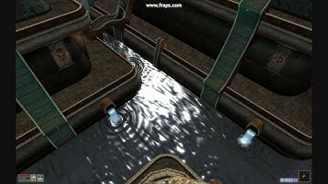 MGE 3.8 water shader tweak (Sewer Waves)