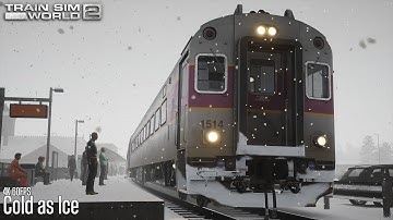 Cold as Ice - Boston Sprinter - F40PH-3C & CTC-3 - Train Sim World 2
