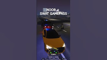 NOOB + SWAT GAMEPASS #shorts
