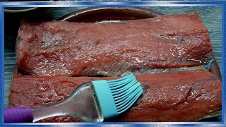 Малосольная горбуша, бренди и мёд ,идеальное сочетание, Рецепты из рыбы от fisherman dv.27rus,