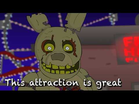 british guy laughs at five nights at freddy's 3 the musical