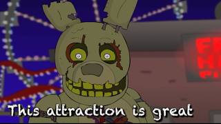 Un Britannique Rit Devant La Comédie Musicale Five Nights At Freddys 3