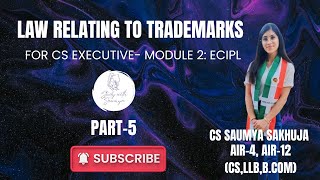 Trademark Infringement Explained | Section 29 Trademarks Act | CS Executive ECIPL Ch 17 Part 5