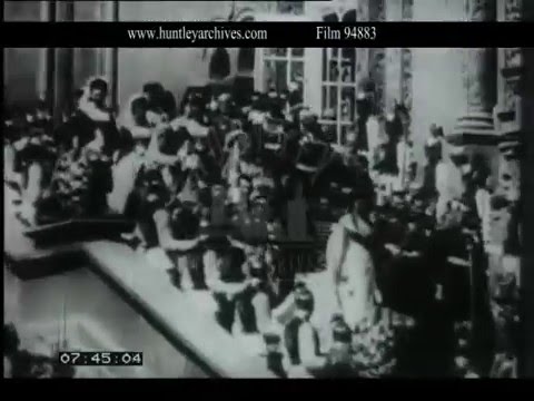 Coronation of Nicholas II Russia 1890s   Film 94883