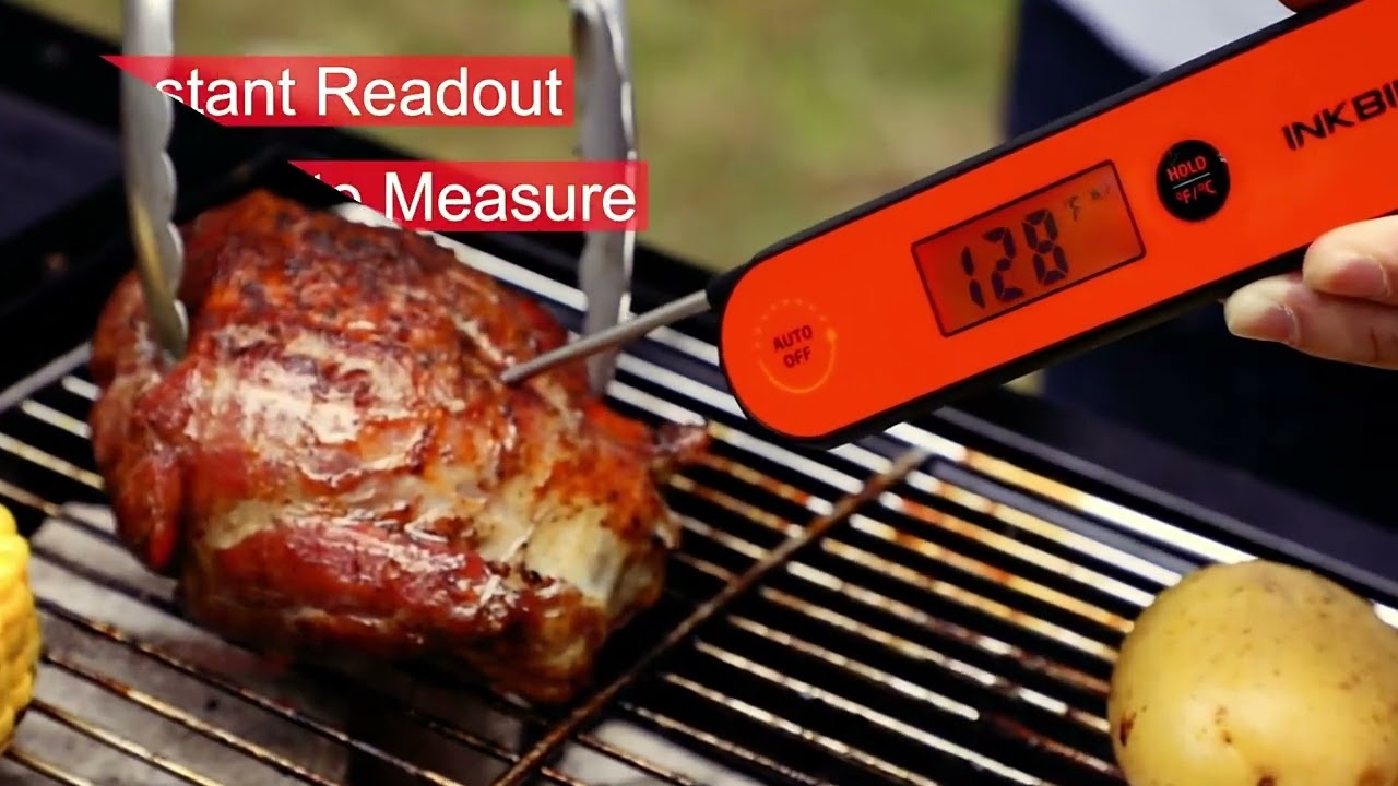 INKBIRD Digital Instant Read Meat Thermometer, IHT-1P Waterproof