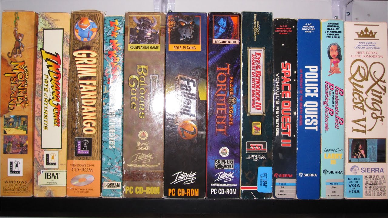 My PC Games Collection Revisited 100 Big Boxes YouTube