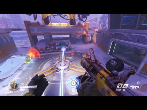 Overwatch Genji badminton DeathMatch 오버워치 겐지 배드민턴 데스매치1 thumbnail