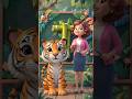 S for Sun ☀️ T for Tiger 🐯 U for Umbrella ☂️ | Fun ABC for Kids #ytshorts #yt #cartoon #usa #disney
