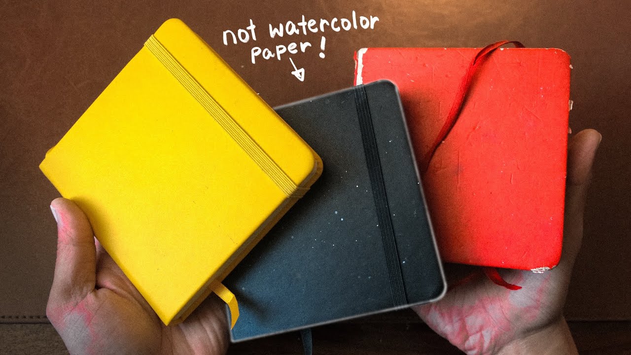 Почему я сказала: перестаньте пользоваться акварельными скетчбуками (используйте вместо них эти)