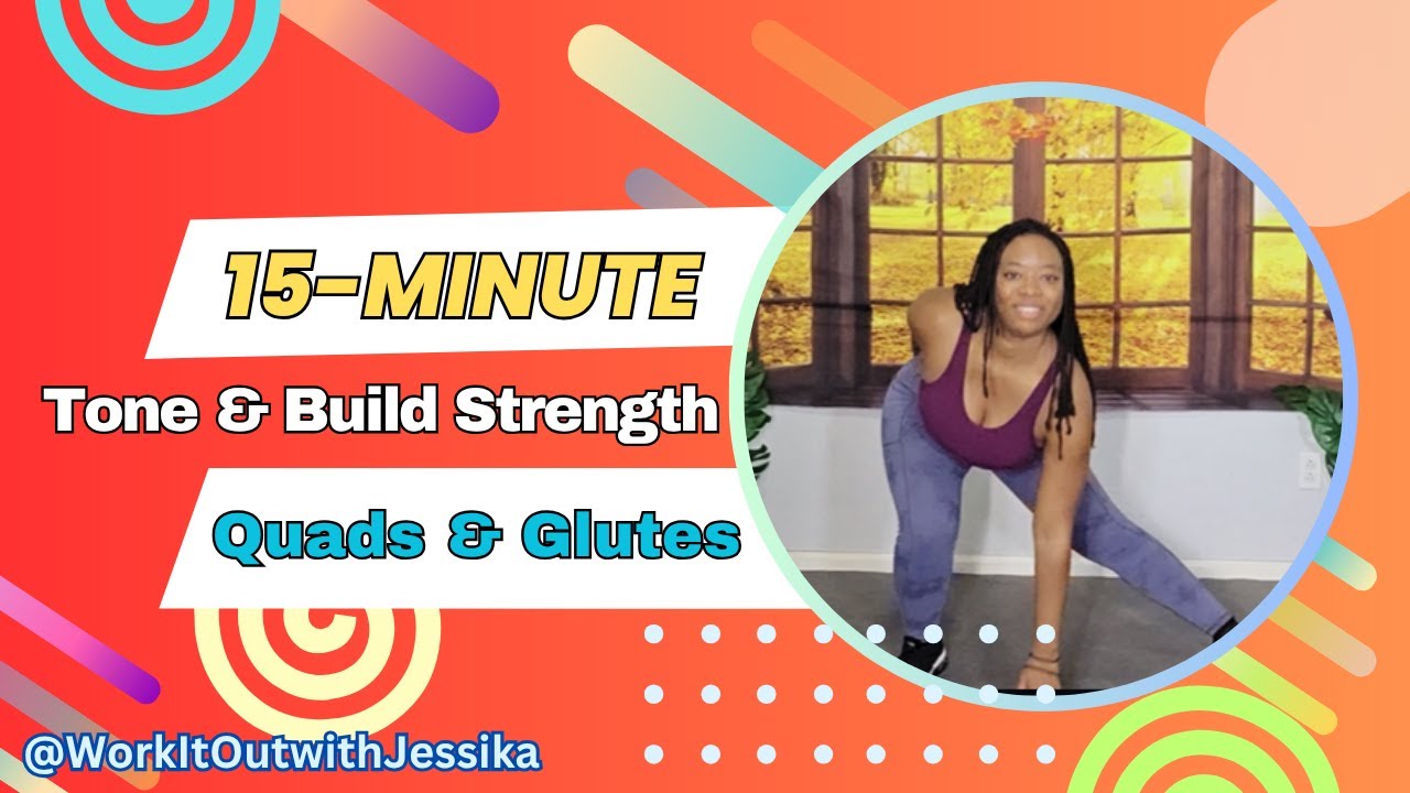 15 Minute Lower Body Workout Heavy Weights + Bodyweight Training for ...