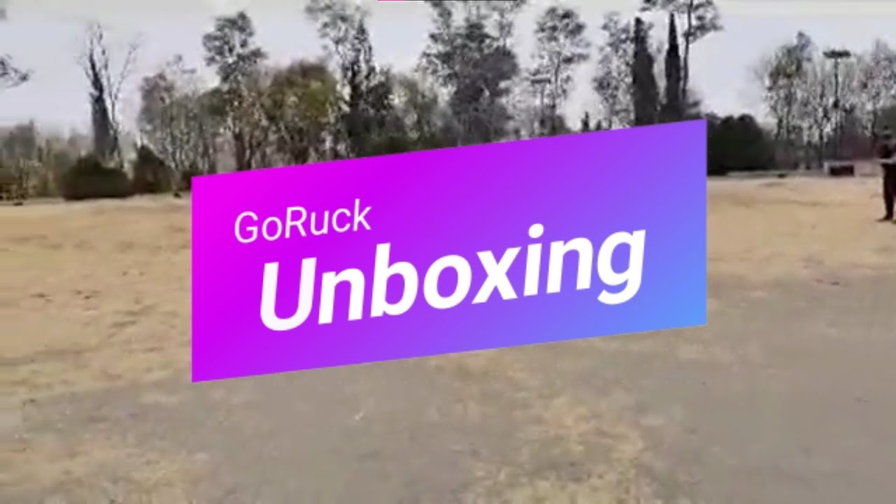 Unboxing Goruck Rucker 3.0 y Accesorios (Completo)