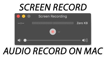 Screen and Audio Recording in 1 minute for free | Mac Pro TUTORIAL
