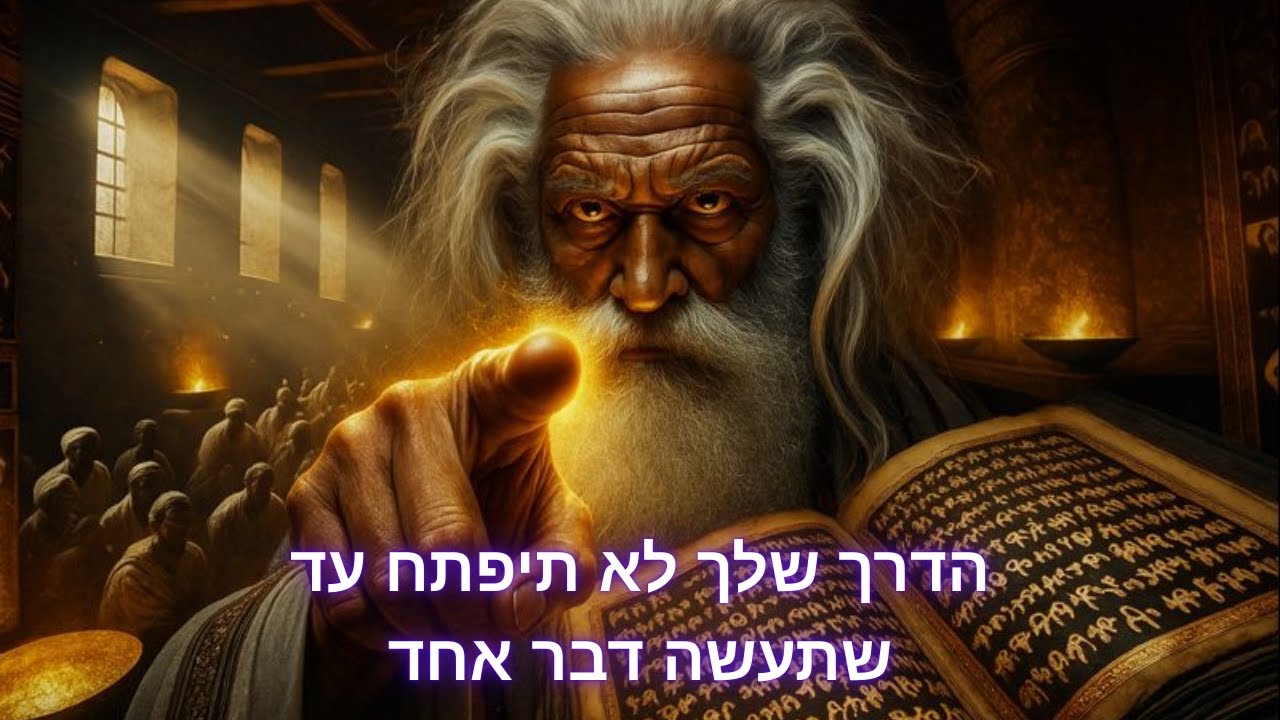 הדרך שלך לא תיפתח עד שתעשה דבר אחד |🕎מסעות מקרא📖🙏📜