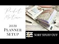 Pocket Moterm 2021 Setup - Planner Ideas - Minimal Functional Ring Planner