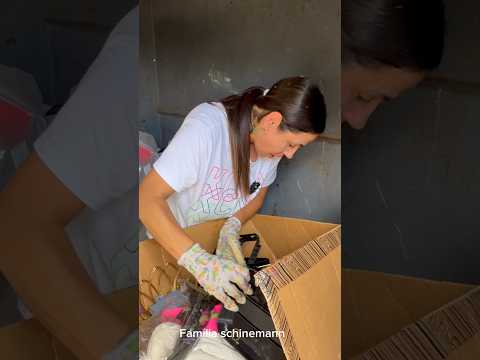 ￼ Lixo das lojas! Logo mais já sai vídeo completo🥰 #dumpsterdiving #viral #dumpster #Reciclagem