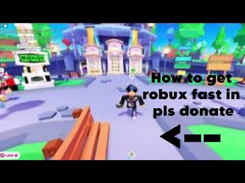Quick and Easy Way To Get Robux In PLS Donate (short video)