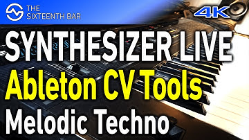 Ableton CV Tools - Melodic Techno - Synthesizer Live