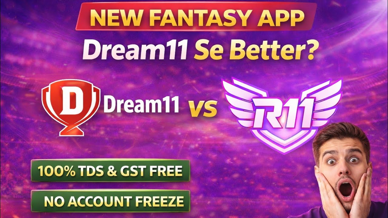 New Fantasy App 🔥 | Dream11 Se Better? | 100% TDS & GST Free