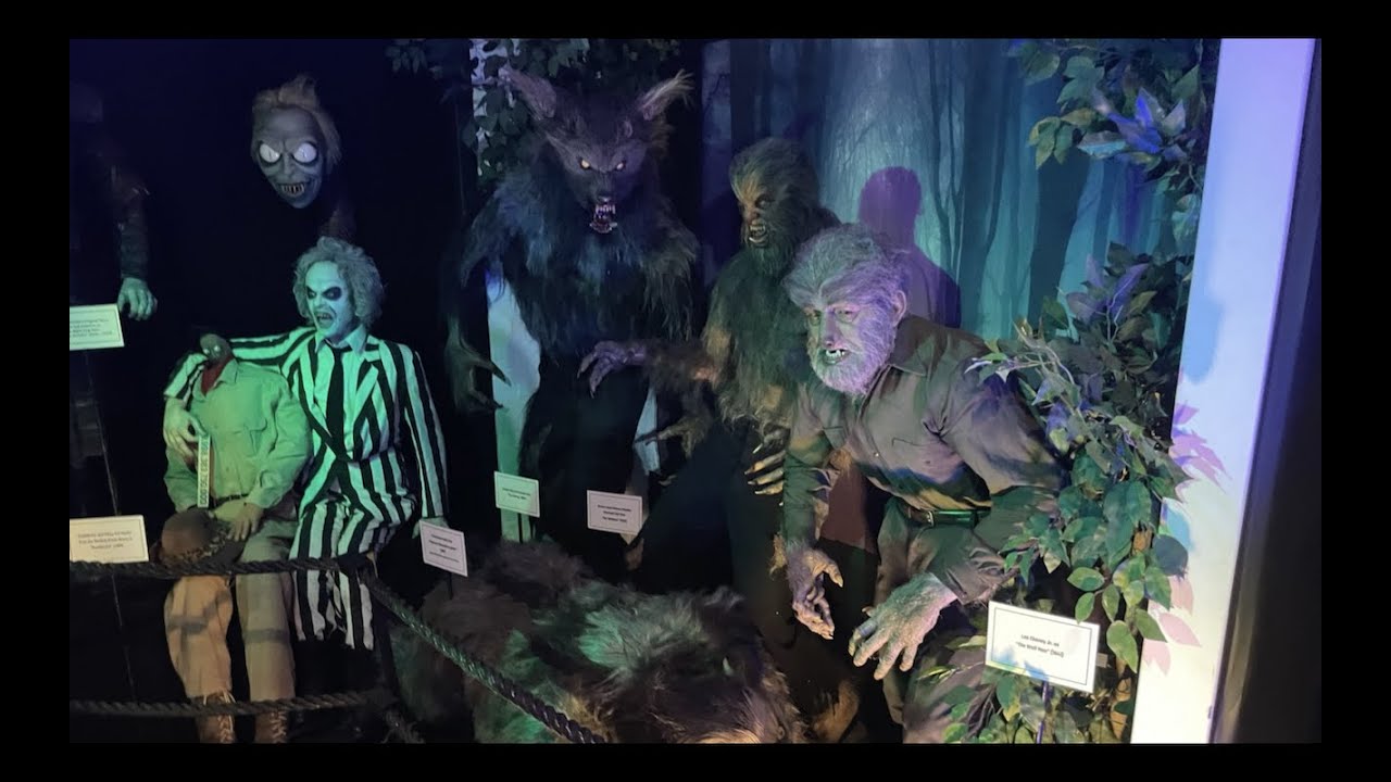 Highlights from "Icons of Darkness" Horror Film Exhibit in Hollywood