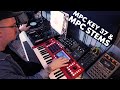 Sample based beatmaking on mpc key 37