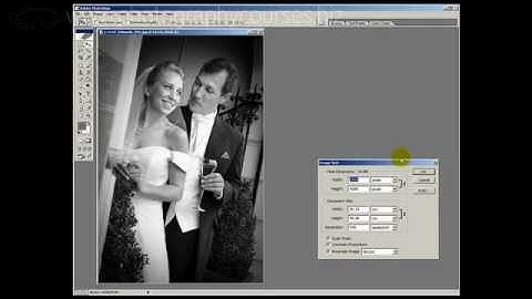 Photoshop how to resize image pixel dimensions (sample)