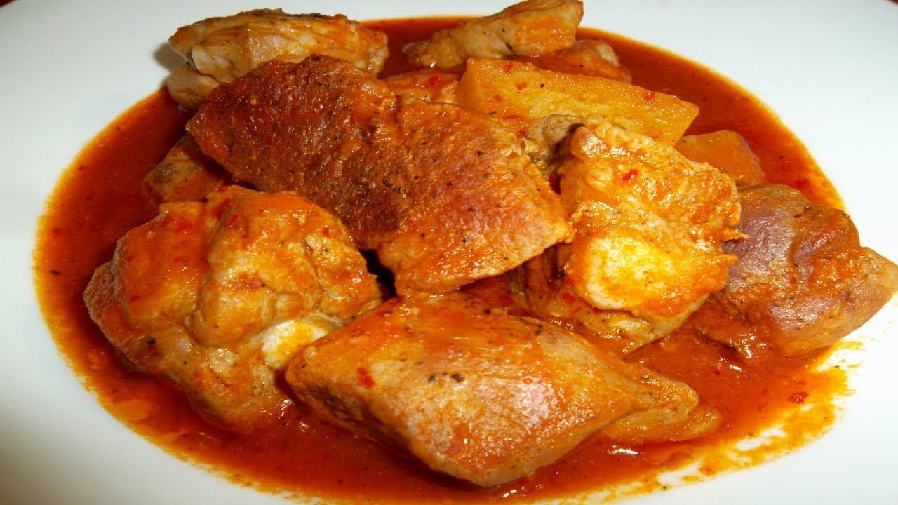 Pork in Spicy Tomato Sauce YouTube