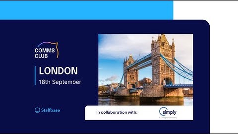 Join Comms Club 2024 in London