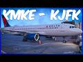 KMKE - KJFK Delta A320 | First Video | #msfs2024 ✈️