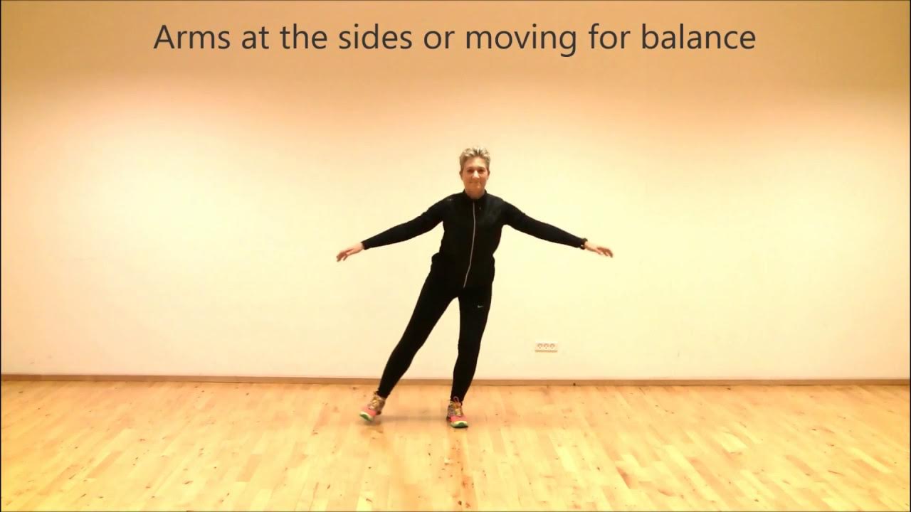 Single Leg Squat Clock Squat Compass Super Exercise for Ski, Sport