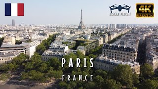 Paris, France Drone Flight