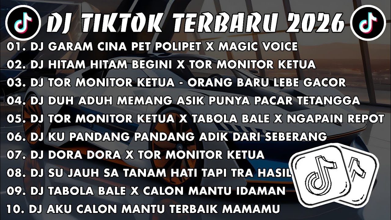 DJ TIKTOK TERBARU 2026 🎧 DJ GARAM CINA PET POLIPET 🎵 DJ HITAM HITAM BEGINI X TOR MONITOR KETUA VIRAL