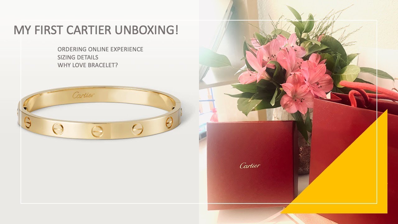 WATCH BEFORE YOU SHOP CARTIER LOVE BRACELET ONLINE! MY EXPERIENCE, UNBOXING, SIZE 15 VS. 16
