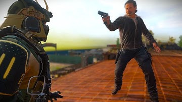 Rick Grimes "Leave The Dead" (Tier 100)Finishing Move - MW3 Finishers