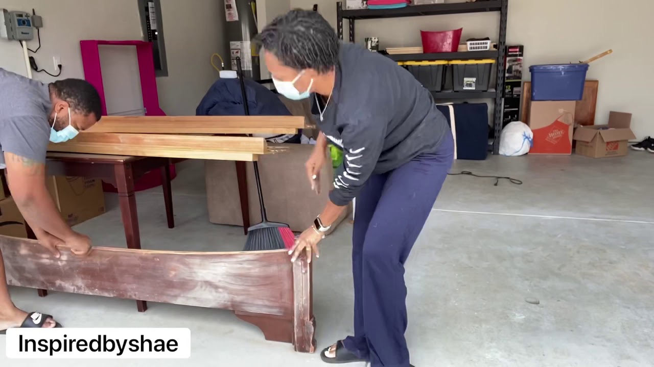 DIY Bed Frame Makeover! YouTube