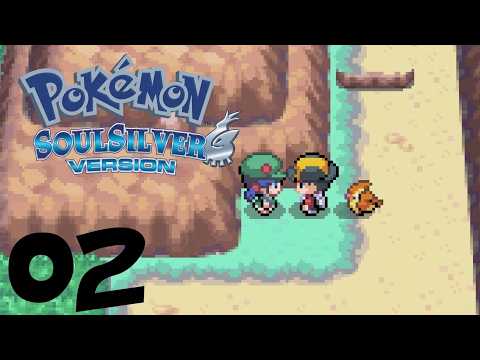 [VOD 02] Pokémon Argent Soulsilver #01 - Le badge Zéphyr et la route d'Écorcia