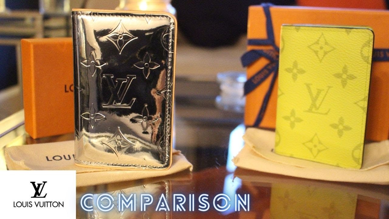 Rare Cheapest LV Louis Vuitton Mirror Slender Pocket Organizer