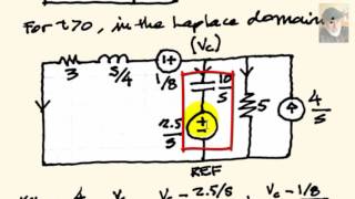 ELEC 202 MT2 Q1 Sep to Dec 2016 RLC Circuit Solution in Laplace