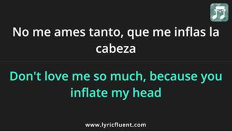 Thumbnail of Natti Natasha - Quiéreme Menos Lyrics English Translation - Spanish and English Dual Lyrics