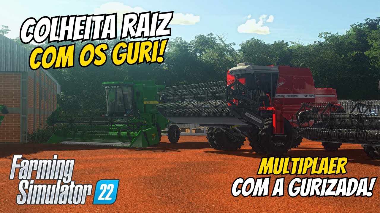 COLHEITA RAIZ DE TRIGO NO SITIO SANTO INACIO! FS22