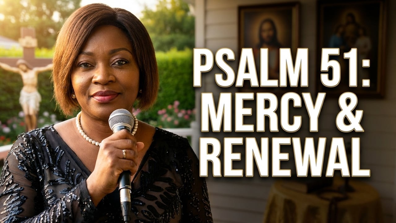 Псалом 51. Лучшая христианская песня для богослужения | Будь милосерден, Господь | Видео с тексто...