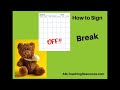 Learn How to Sign the Word Break / Broke. See variations of this in sign language.