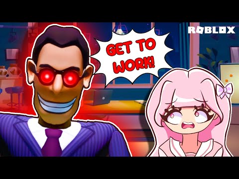 My Boss WON'T Let me LEAVE! | Roblox | Rushed Out