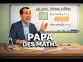 Aires (2) : Cours (6ème) : Les formules à connaître