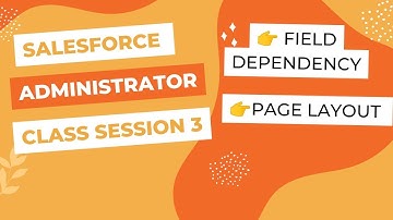 How to use Field Dependency and Page Layout | Salesforce Video Session 3